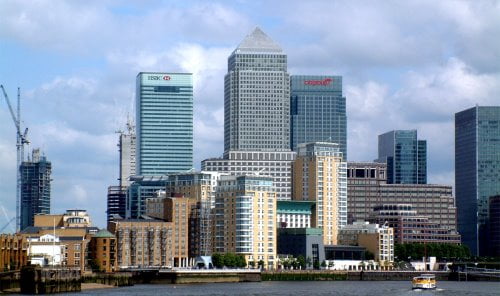 Canary Wharf managed offices in London