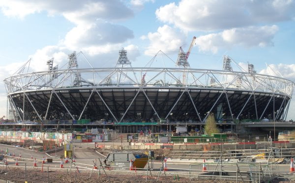 Olympic-Stadium turned Office Space in Hackney