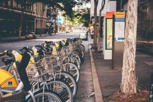 bike hire to access offices in London