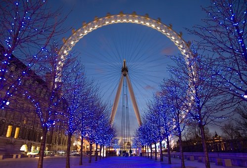 Christmas London Eye winter events
