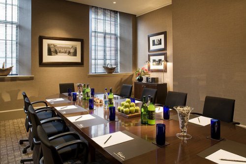 serviced offices in London prepared meeting room