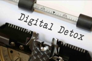 Digital Detox Typewriter