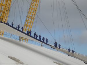 Up at the O2 team day out