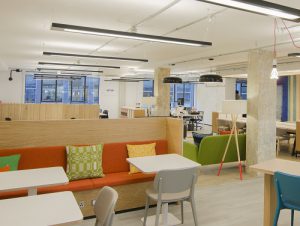 Bonhil Street office for rent in London break out space