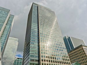 Bank Street office space in Canary Wharf