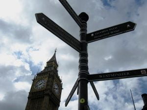 Central London Sign