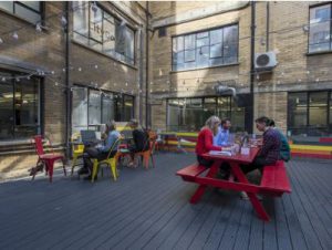 Central London office space Shoreditch roof Terrace