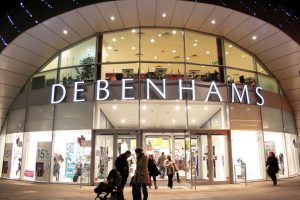 Debenhams store front
