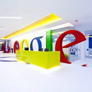 Google's office space in London