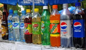 Refreshments in Plastic Bottles