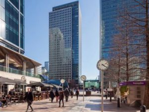 Servcorp Canary Wharf London office building