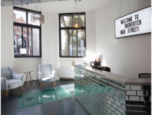 Shoreditch Hight Street office reception