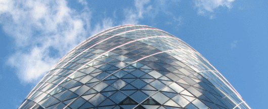 The_Gherkin_ office buildings in London