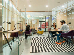 shared modern serviced office in Central London