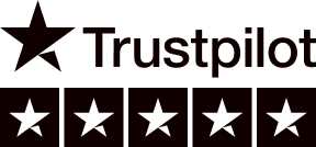 Trustpilot rating 5 stars